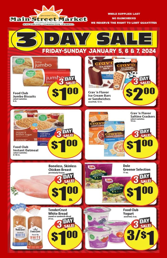 Scottsbluff Main Street Market Ad Specials